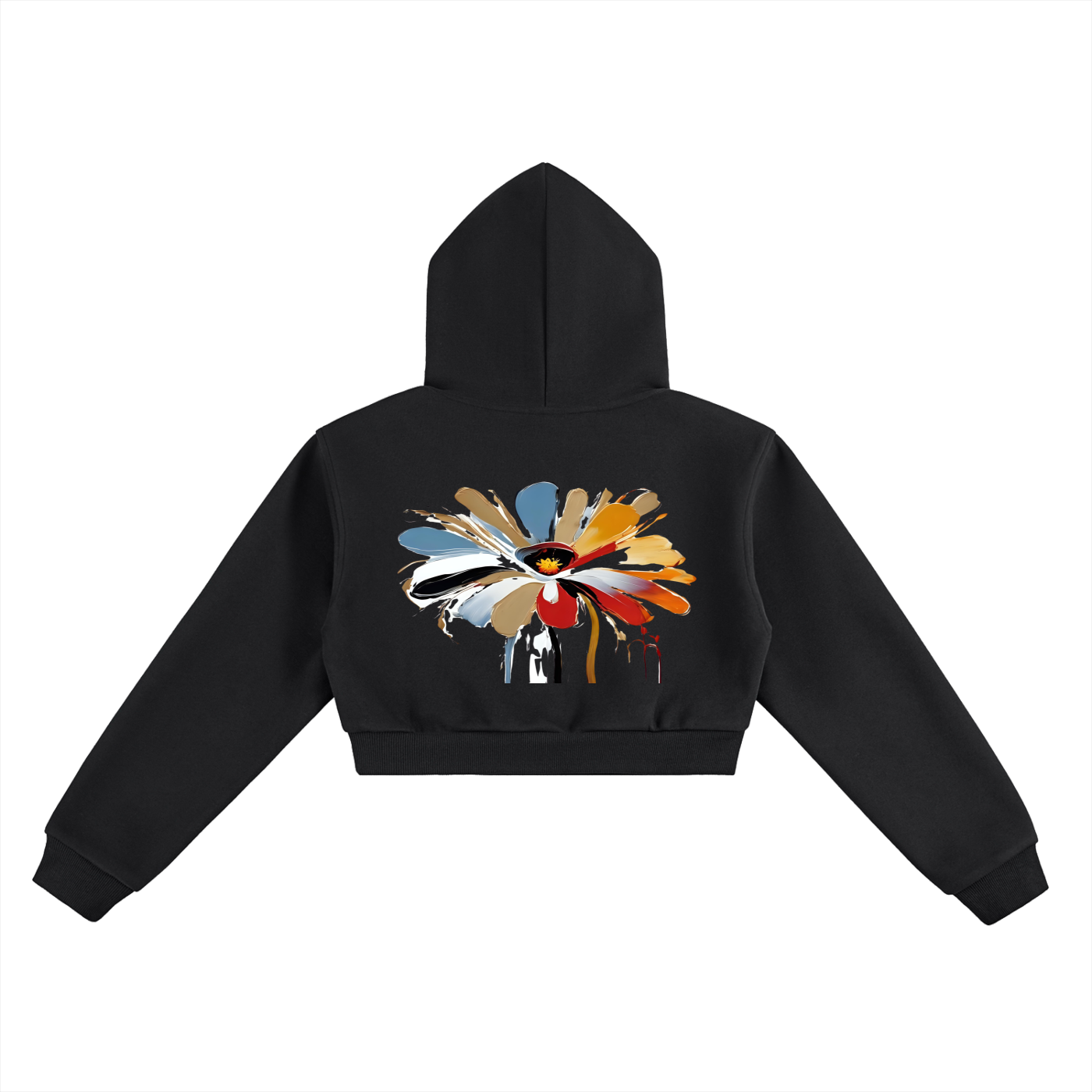 Essential Cropped Hoodie