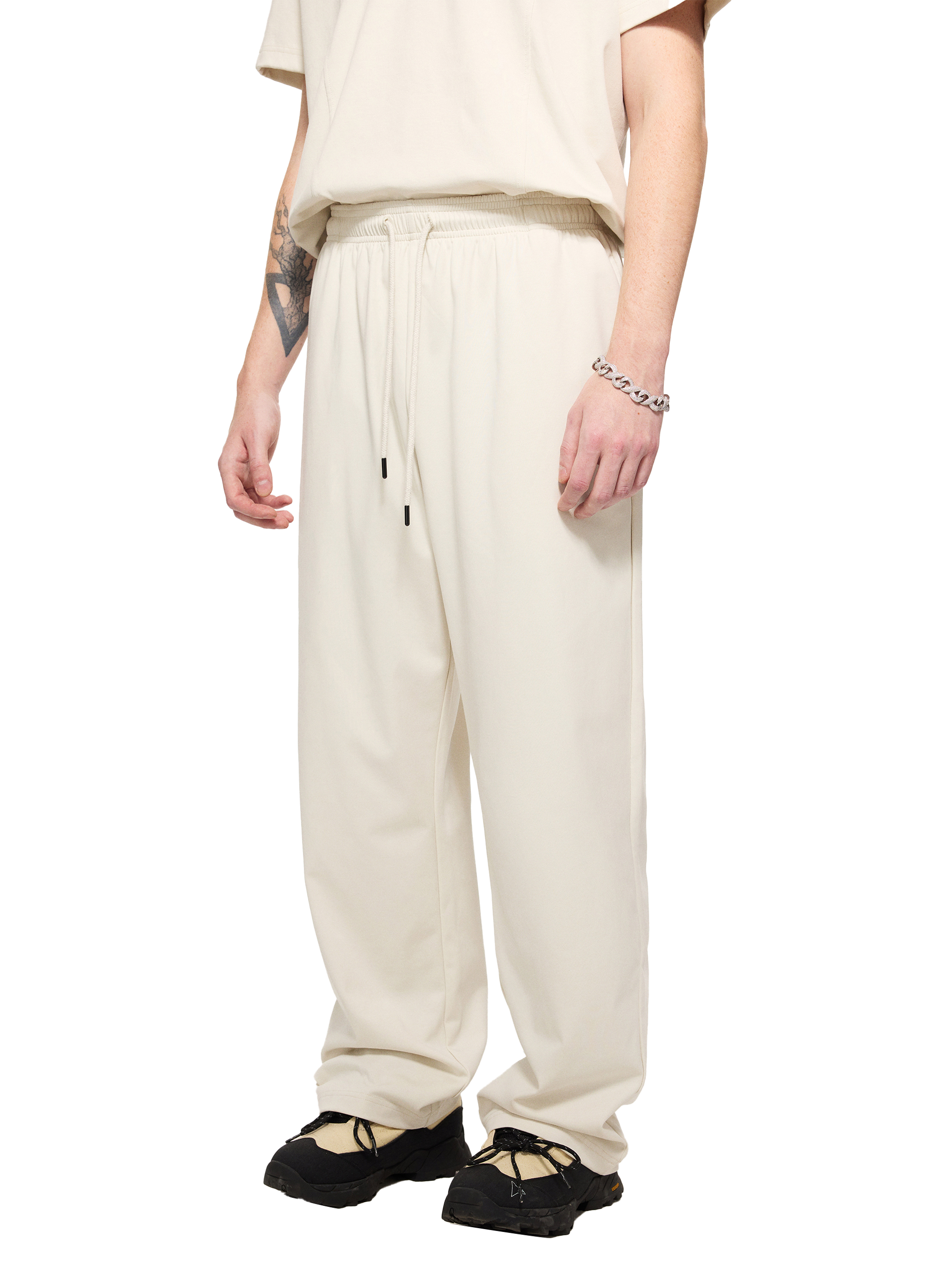 Mesh-Lined Athletic Sweatpants